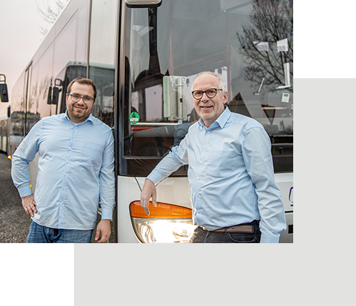 Moritz und Josef Hölscher - Über uns - Hölscher Omnibusbetrieb